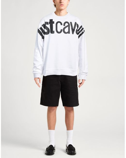 Sudadera Just Cavalli de hombre de color White