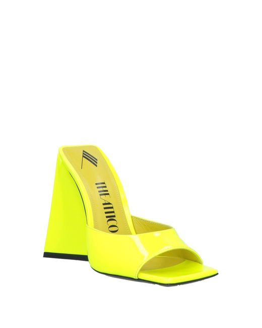 The Attico Yellow Sandals
