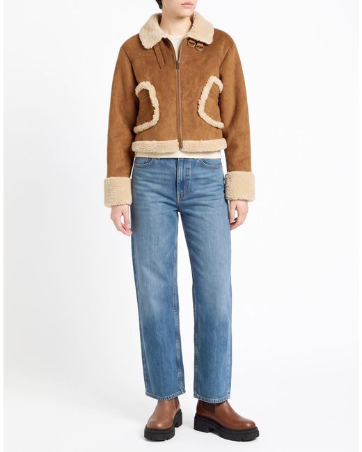 Mother Brown Shearling & Teddy