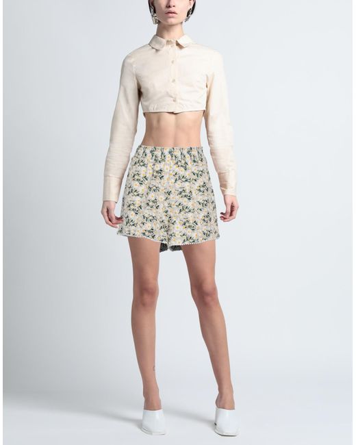 Maje Natural Shorts & Bermuda Shorts