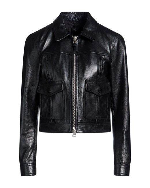 Tom Ford Black Jacket Calfskin