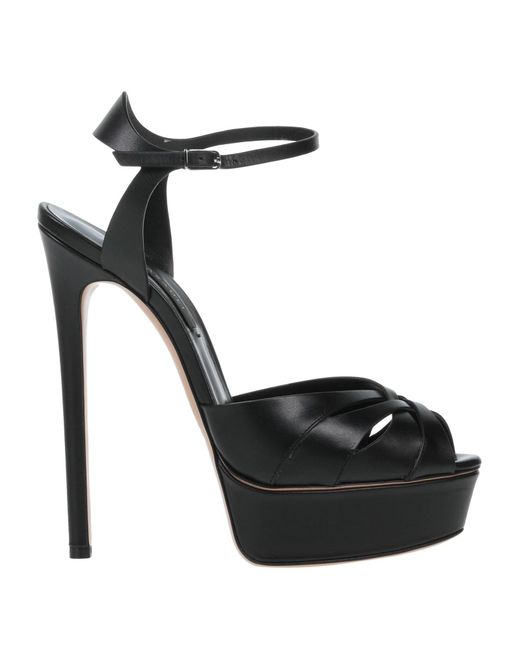Casadei Black Sandals