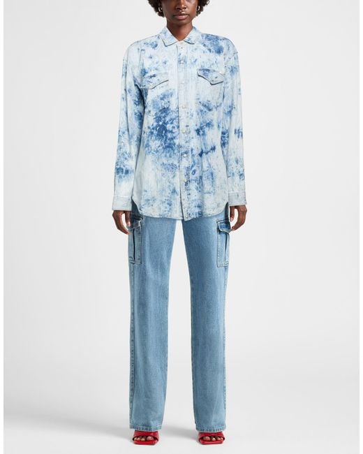 Mother Blue Denim Shirt