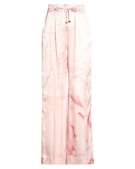 Kiton Pink Pants Silk