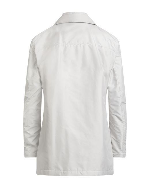 Fay White Overcoat & Trench Coat for men