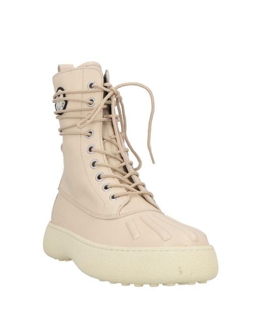 TOD'S x 8 MONCLER PALM ANGELS Natural Ankle Boots Leather for men