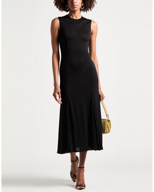 Dolce & Gabbana Black Midi Dress