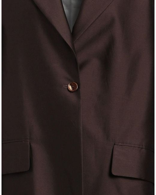 Barena Black Blazer Cotton, Polyamide