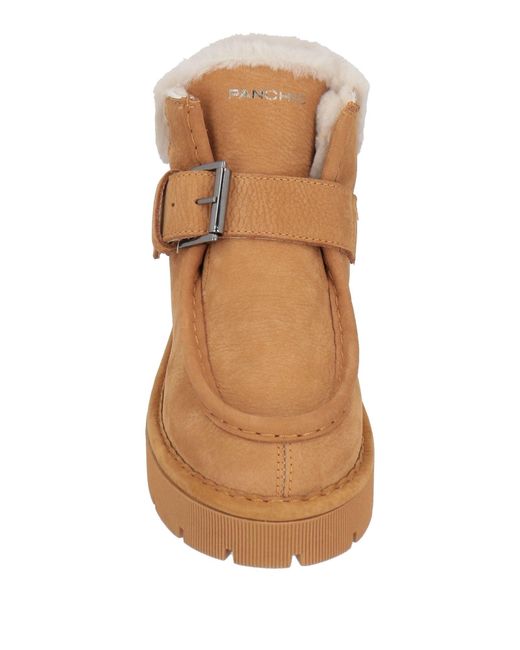 Pànchic Brown Ankle Boots
