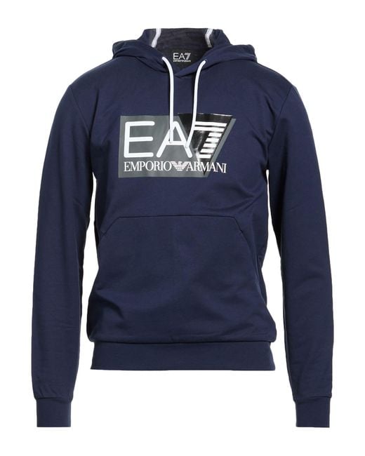 EA7 Blue Sweatshirt for men