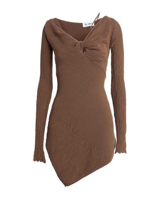 Minivestido The Attico de color Brown