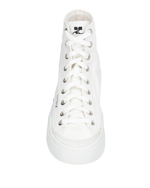 Courreges White Trainers for men