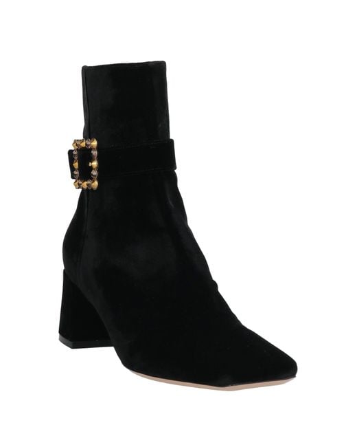 Gianvito Rossi Black Ankle Boots