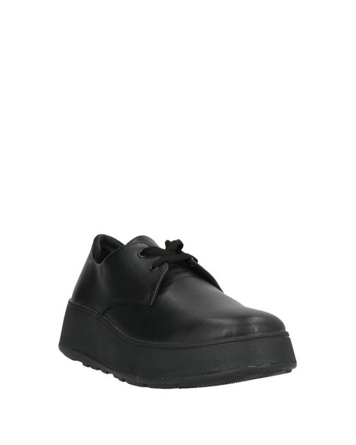 Fitflop Black Lace-up Shoes