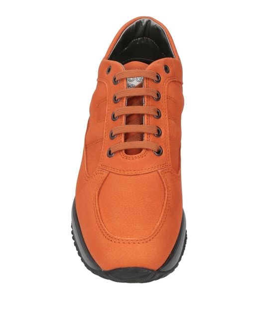 Hogan Orange Trainers
