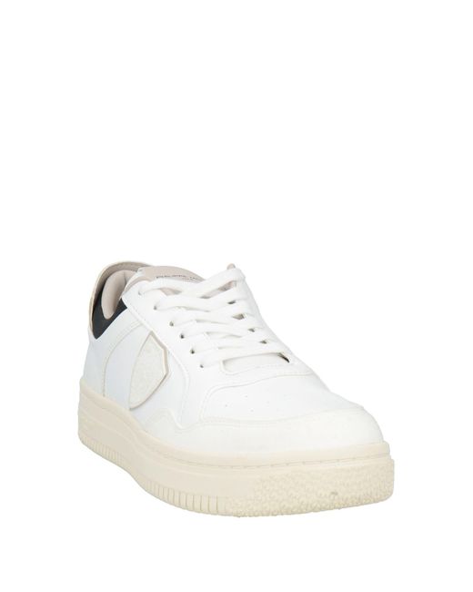 Philippe Model White Trainers for men