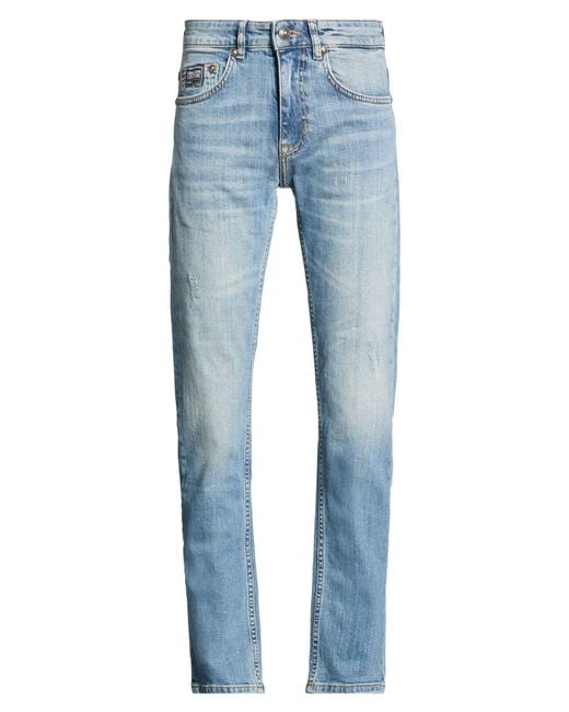 Versace Jeans Couture Blue Jeans Cotton, Elastane for men