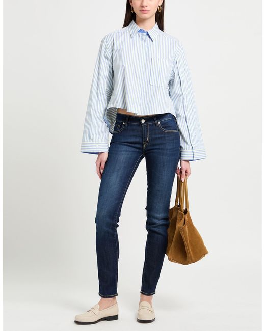 Jacob Cohen Blue Jeans Lyocell, Cotton, Elastomultiester, Elastane
