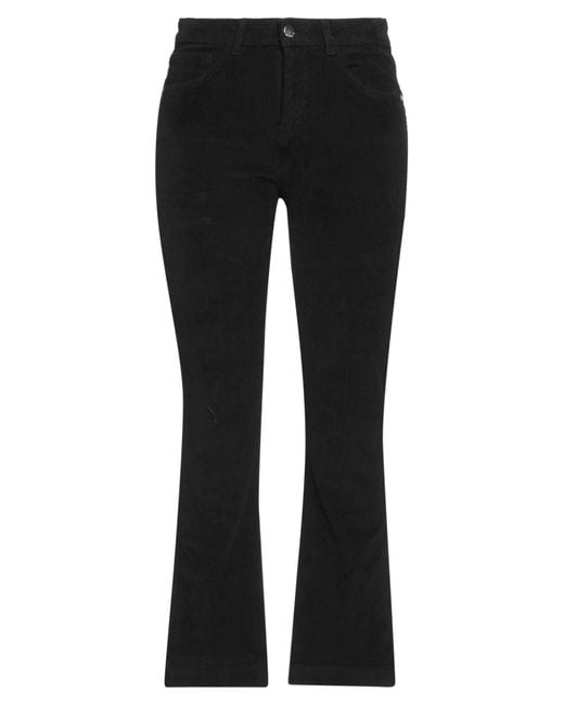 Kaos Black Pants Cotton, Elastane
