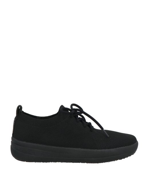 Fitflop Black Sneakers Textile Fibers