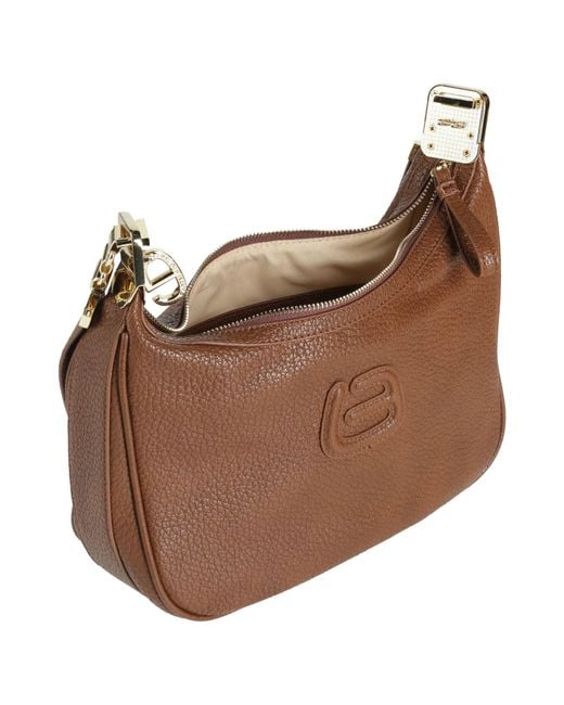 La Fille Des Fleurs Brown Cross-Body Bag