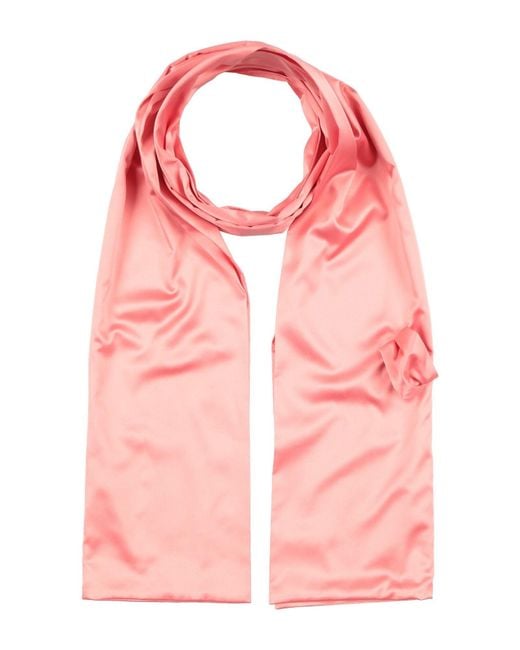 Siste's Pink Scarf Polyester, Elastane