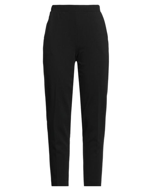 Le Tricot Perugia Black Trouser