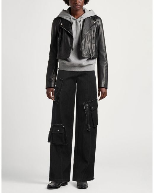 ANDERSSON BELL Black Jeans Cotton, Polyester, Polyurethane
