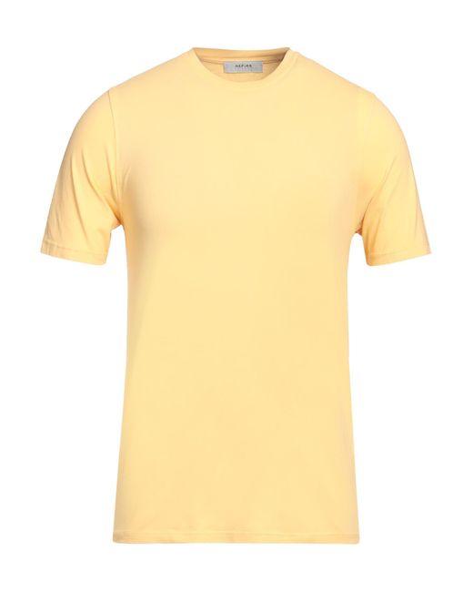 Alpha Studio Yellow T-shirt for men