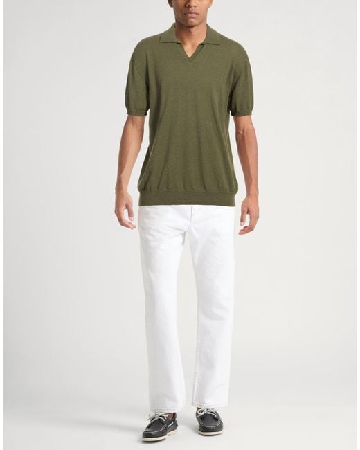 Polo Drumohr de hombre de color Green