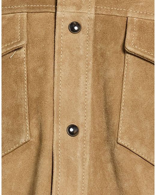 Jacob Cohen Green Shirt Lambskin for men