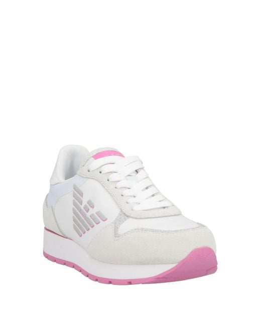 Emporio Armani White Trainers