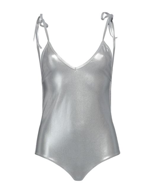 Isabel Marant Gray One-piece Swimsuit