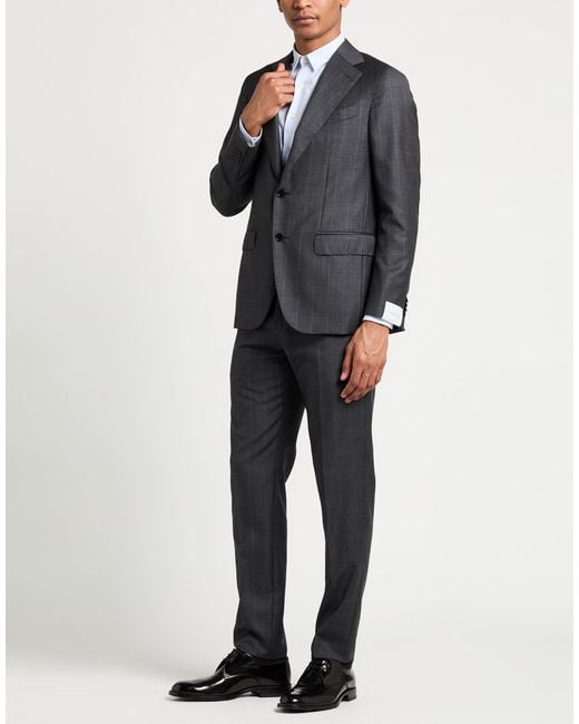 Caruso Gray Suit for men