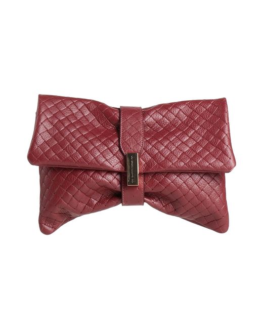 Marc Ellis Red Brick Handbag Leather