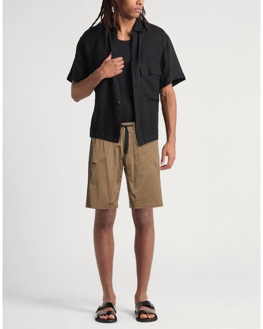 Bikkembergs Natural Shorts & Bermuda Shorts for men