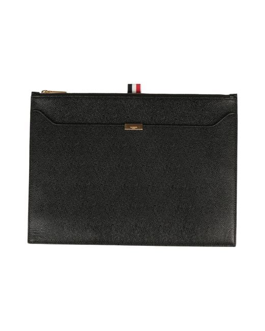 Thom Browne Black Document Holders