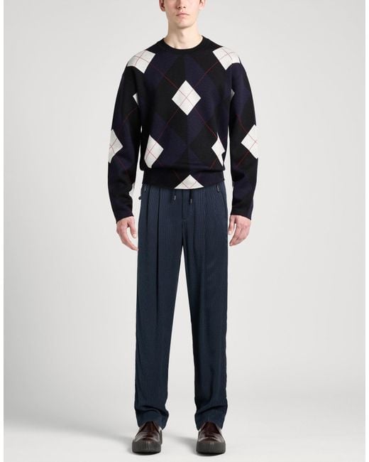 Giorgio Armani Blue Pants for men