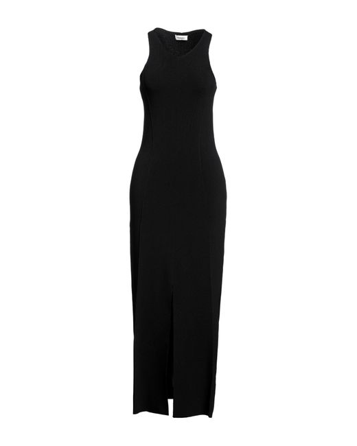 Nanushka Black Maxi-Kleid
