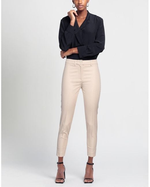 Via Masini 80 Natural Trouser
