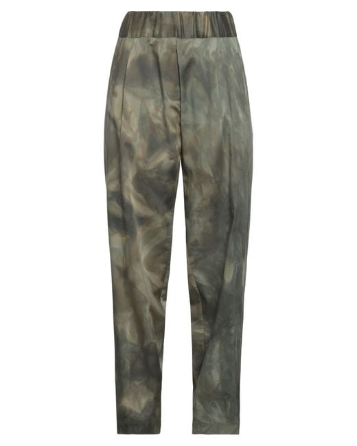Erika Cavallini Semi Couture Green Trouser