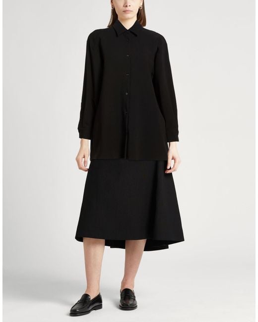Alysi Black Crème Shirt Polyester, Viscose, Elastane