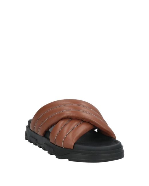 Fabiana Filippi Brown Sandals
