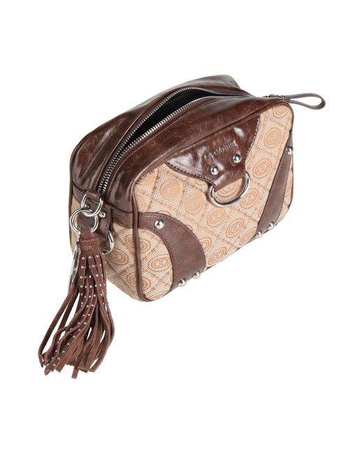 La Carrie Brown Cross-Body Bag