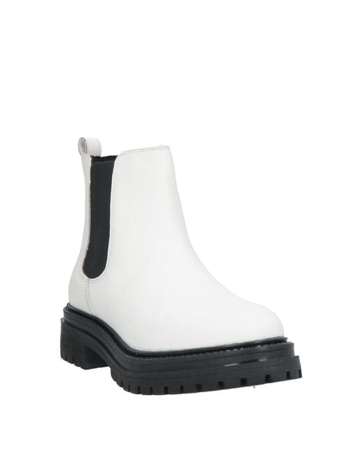 Geox White Stiefelette