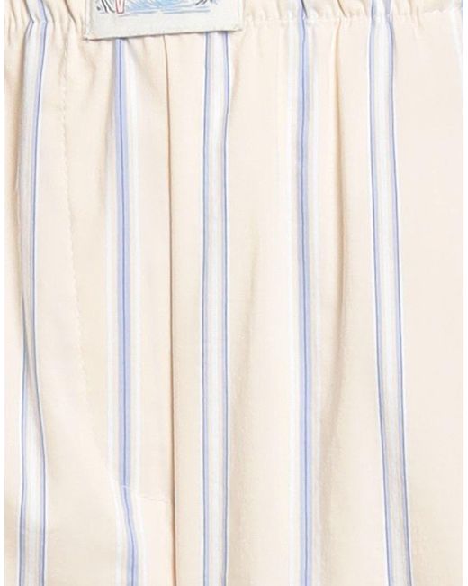 Ottod'Ame White Pants Cotton, Polyamide, Elastane