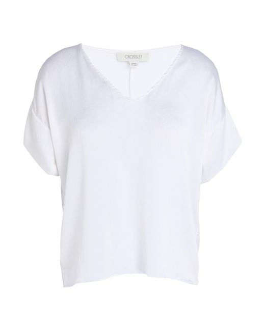 Crossley White Ivory Top Silk, Elastane