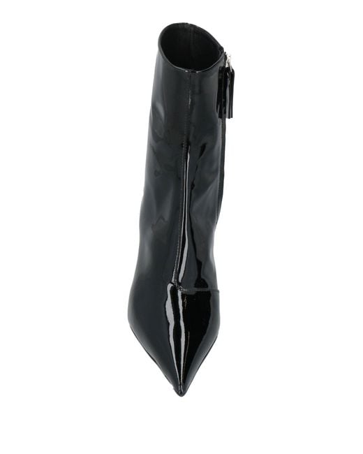 Vic Matié Black Ankle Boots Leather
