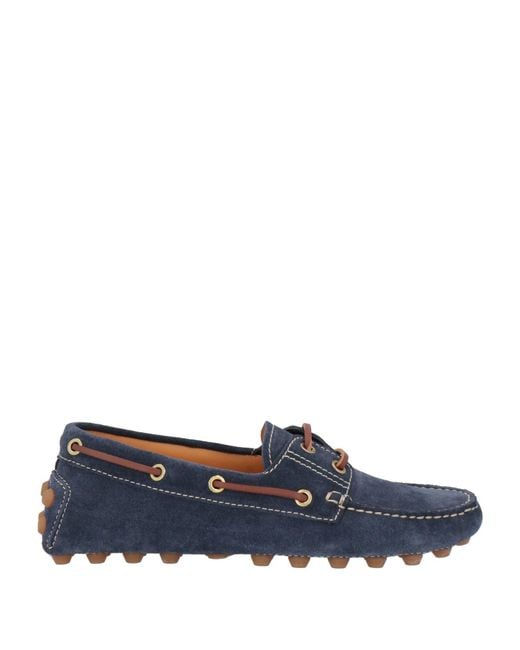 Tod's Blue Loafers