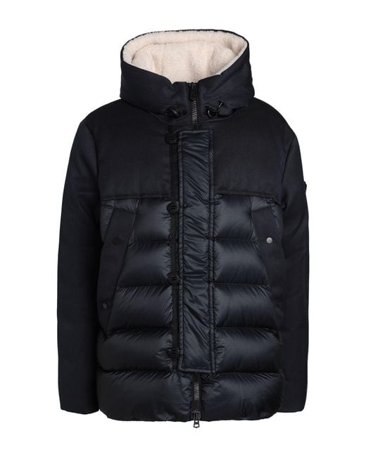 Peuterey Blue Midnight Puffer Wool, Polyamide for men